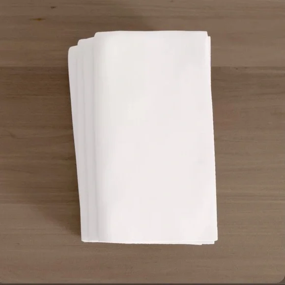 Wayfair Home Basics 10-Piece White Napkin Set - Picture 5 of 5